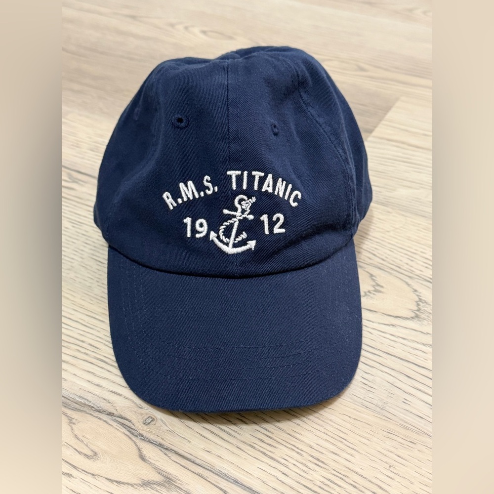 NEW Titanic The Artifact Exhibition Exclusive Baseball Hat